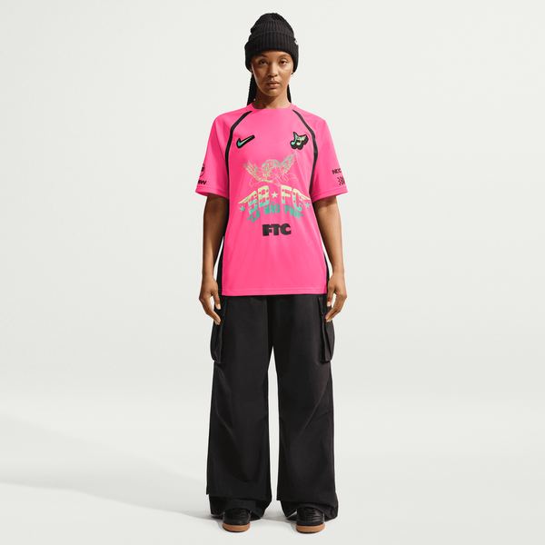 Nike SB "Club 58" FC Pack Short Sleeve Skate Jersey Hyper Pink - Black-Black Sheep Skate Shop