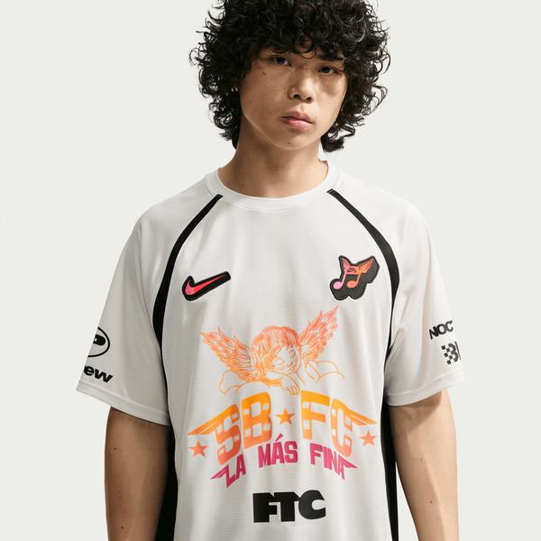 Nike SB "Club 58" FC Pack Short Sleeve Skate Jersey Sail - Black-Black Sheep Skate Shop