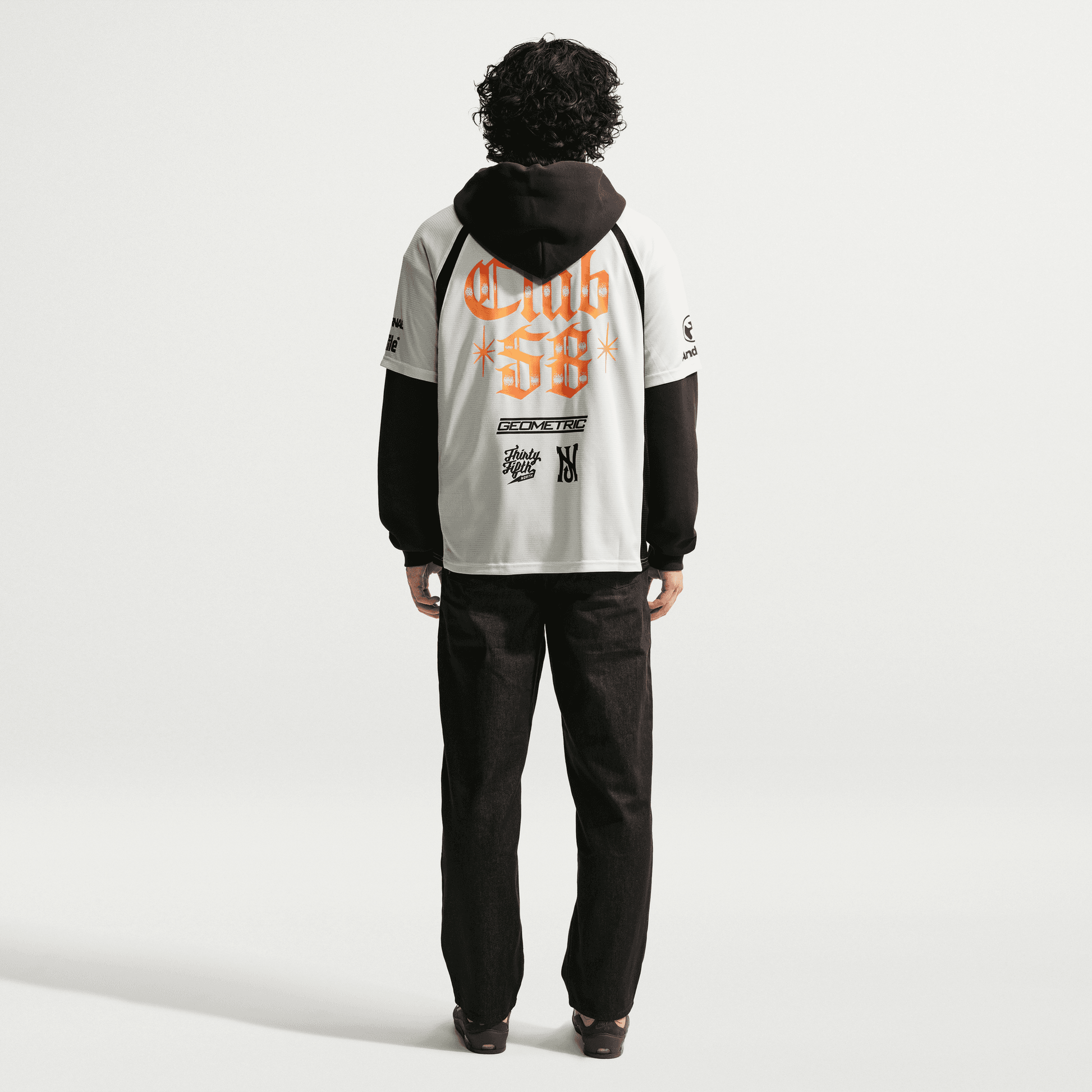 Nike SB "Club 58" Short Sleeve Skate Jersey Sail - Black-Black Sheep Skate Shop