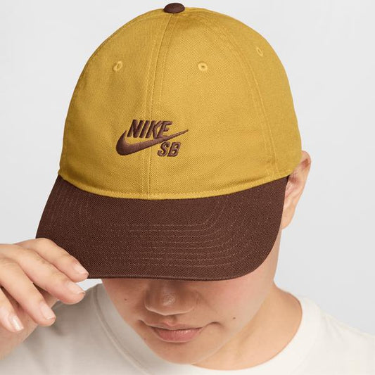 Nike SB Club Unstructured Skate Cap Peat Moss - Light Chocolate-Black Sheep Skate Shop