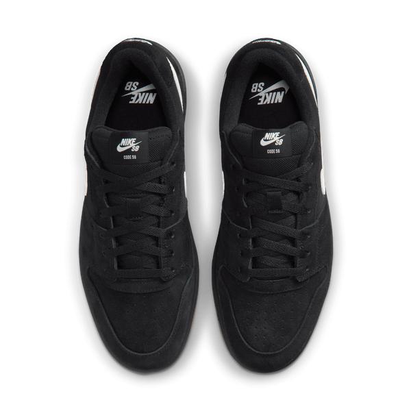 Nike SB Code 58 Black - Summit White - Gum Light Brown-Black Sheep Skate Shop