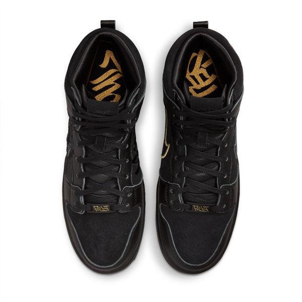 Nike SB Dunk High Pro "FAUST" Black - Metallic Gold-Black Sheep Skate Shop