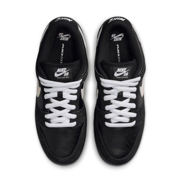 Nike SB Dunk Low Pro Black - White - Gum Light Brown-Black Sheep Skate Shop