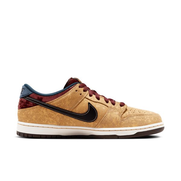 Nike SB Dunk Low Pro "City of Cinema" Celestial Gold - Black - Dark Team Red-Black Sheep Skate Shop