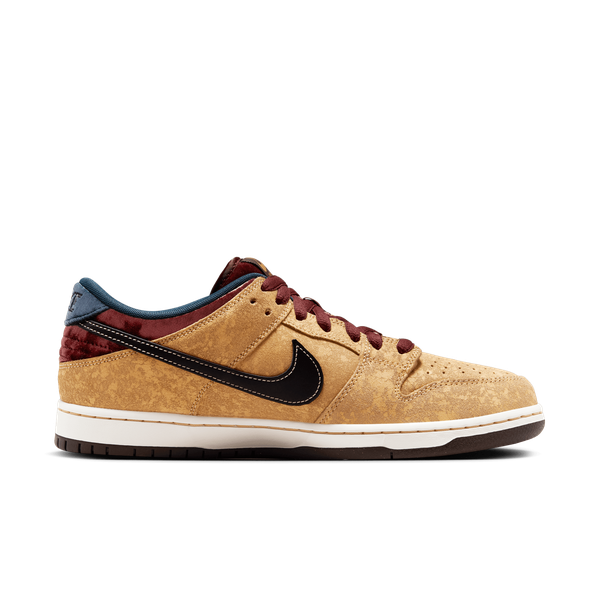 Nike SB Dunk Low Pro "City of Cinema" Celestial Gold - Black - Dark Team Red-Black Sheep Skate Shop