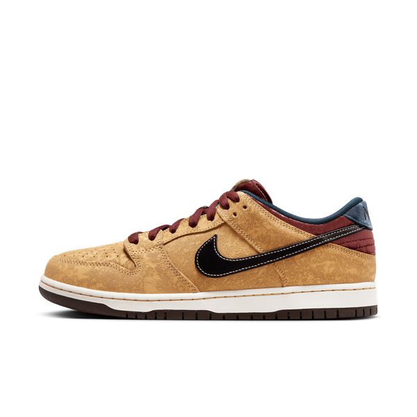 Nike SB Dunk Low Pro "City of Cinema" Celestial Gold - Black - Dark Team Red-Black Sheep Skate Shop