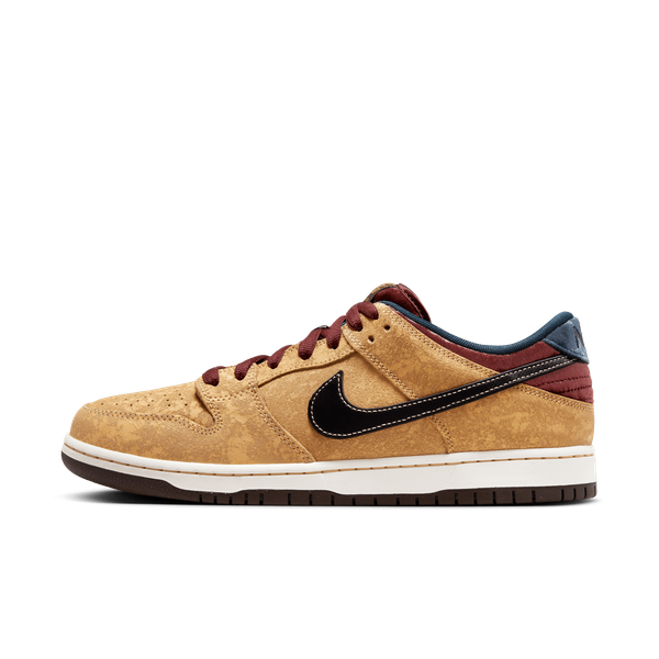 Nike SB Dunk Low Pro "City of Cinema" Celestial Gold - Black - Dark Team Red-Black Sheep Skate Shop