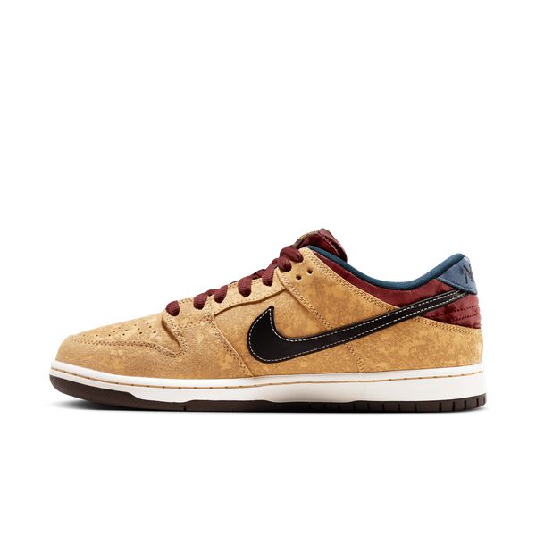 Nike SB Dunk Low Pro "City of Cinema" Celestial Gold - Black - Dark Team Red-Black Sheep Skate Shop