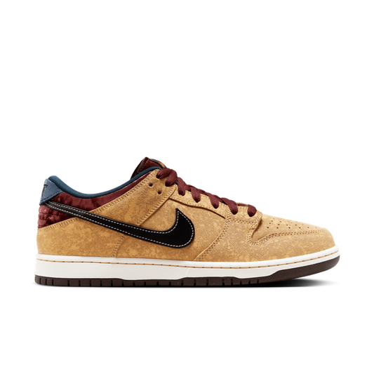 Nike SB Dunk Low Pro "City of Cinema" Celestial Gold - Black - Dark Team Red-Black Sheep Skate Shop