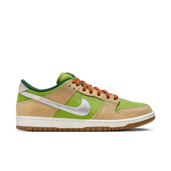 Nike SB Dunk Low Pro "Escargot" Sesame- Metallic Silver - Pear - Fir-Black Sheep Skate Shop