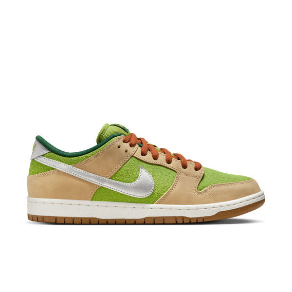 Nike SB Dunk Low Pro "Escargot" Sesame- Metallic Silver - Pear - Fir-Black Sheep Skate Shop