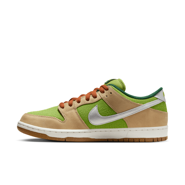 Nike SB Dunk Low Pro "Escargot" Sesame- Metallic Silver - Pear - Fir-Black Sheep Skate Shop