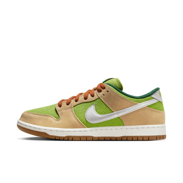 Nike SB Dunk Low Pro "Escargot" Sesame- Metallic Silver - Pear - Fir-Black Sheep Skate Shop