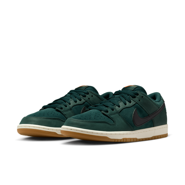 Nike SB Dunk Low Pro ISO Deep Fir - Black - Sail-Black Sheep Skate Shop