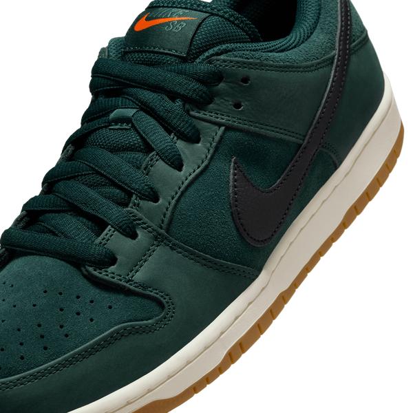 Nike SB Dunk Low Pro ISO Deep Fir - Black - Sail-Black Sheep Skate Shop