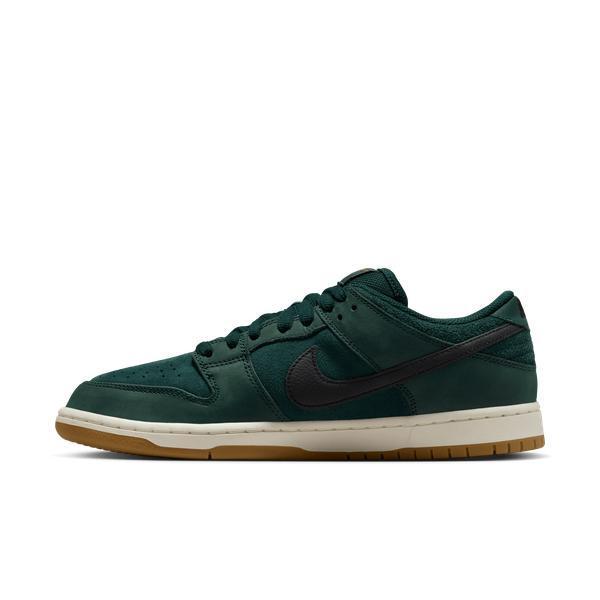 Nike SB Dunk Low Pro ISO Deep Fir - Black - Sail-Black Sheep Skate Shop