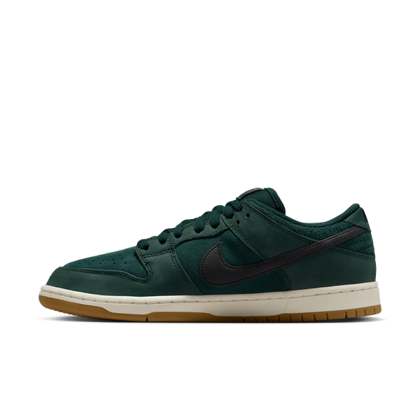 Nike SB Dunk Low Pro ISO Deep Fir - Black - Sail-Black Sheep Skate Shop