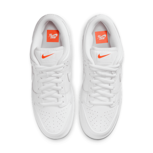 Nike SB Dunk Low Pro ISO "Triple White" White - White- White-Black Sheep Skate Shop