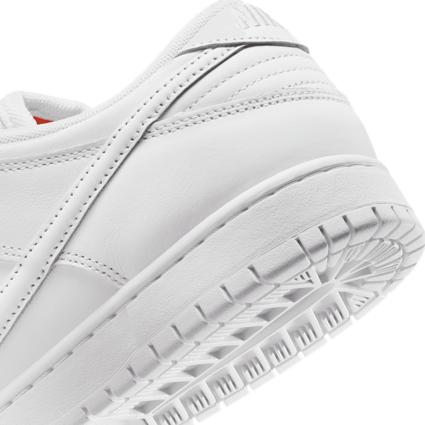 Nike SB Dunk Low Pro ISO "Triple White" White - White- White-Black Sheep Skate Shop