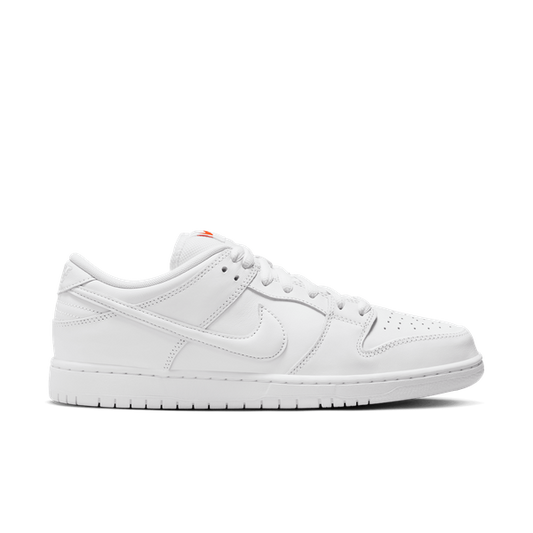 Nike SB Dunk Low Pro ISO "Triple White" White - White- White-Black Sheep Skate Shop