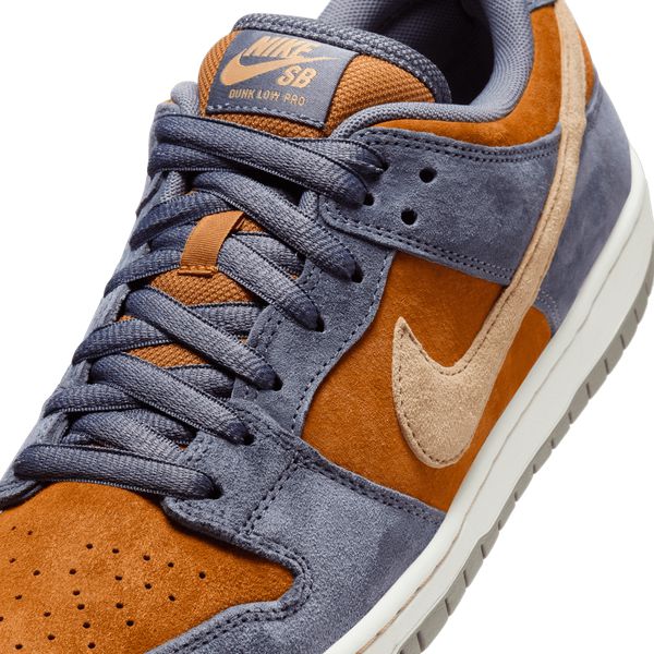 Nike SB Dunk Low Pro Light Carbon - Sesame - Monarch-Black Sheep Skate Shop