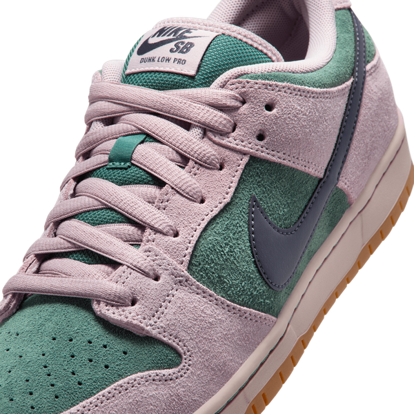 Nike SB Dunk Low Pro- Mineral Slate - Dark Raisin- Particle Rose-Black Sheep Skate Shop