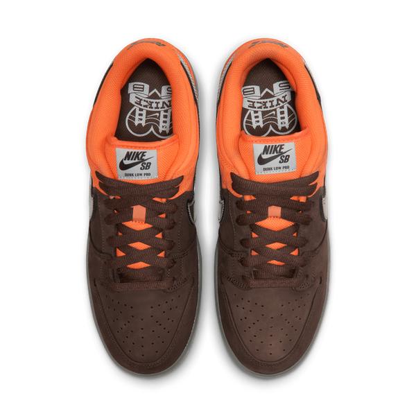 Nike SB Dunk Low Pro "Muni Fast Pass" Safety Orange - Wolf Grey - Baroque Brown-Black Sheep Skate Shop