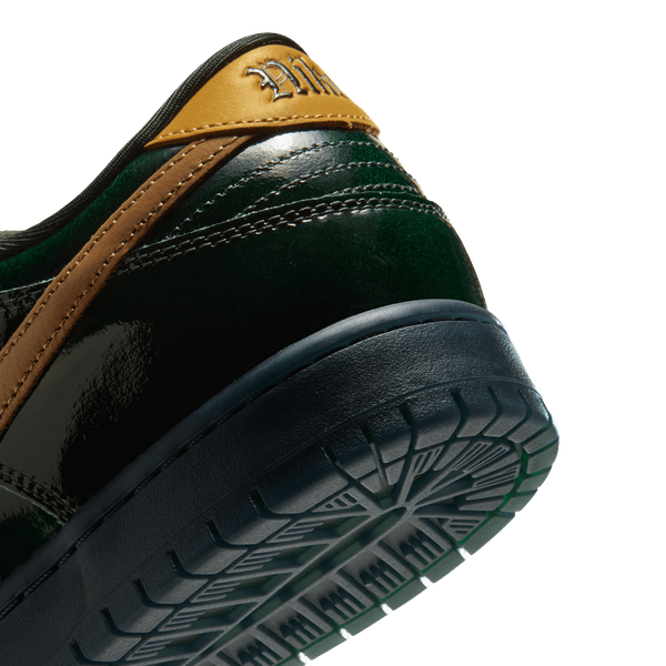 Nike SB Dunk Low Pro Premium Black Spruce - Metallic Gold - Black-Black Sheep Skate Shop