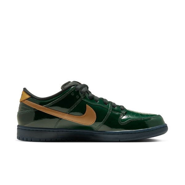 Nike SB Dunk Low Pro Premium Black Spruce - Metallic Gold - Black-Black Sheep Skate Shop