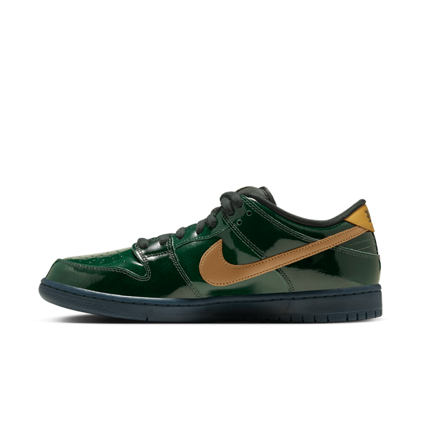 Nike SB Dunk Low Pro Premium Black Spruce - Metallic Gold - Black-Black Sheep Skate Shop