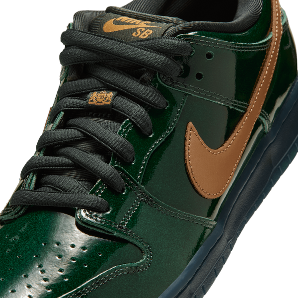 Nike SB Dunk Low Pro Premium Black Spruce - Metallic Gold - Black-Black Sheep Skate Shop