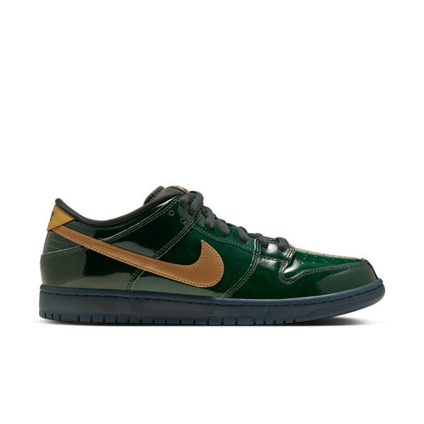 Nike SB Dunk Low Pro Premium Black Spruce - Metallic Gold - Black-Black Sheep Skate Shop