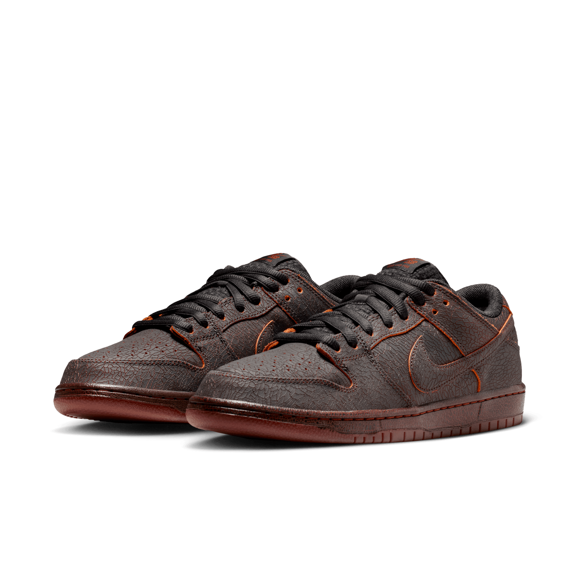 Nike SB Dunk Low Pro Premium "Krampus" Dark Smoke Grey - Campfire Orange - Black-Black Sheep Skate Shop
