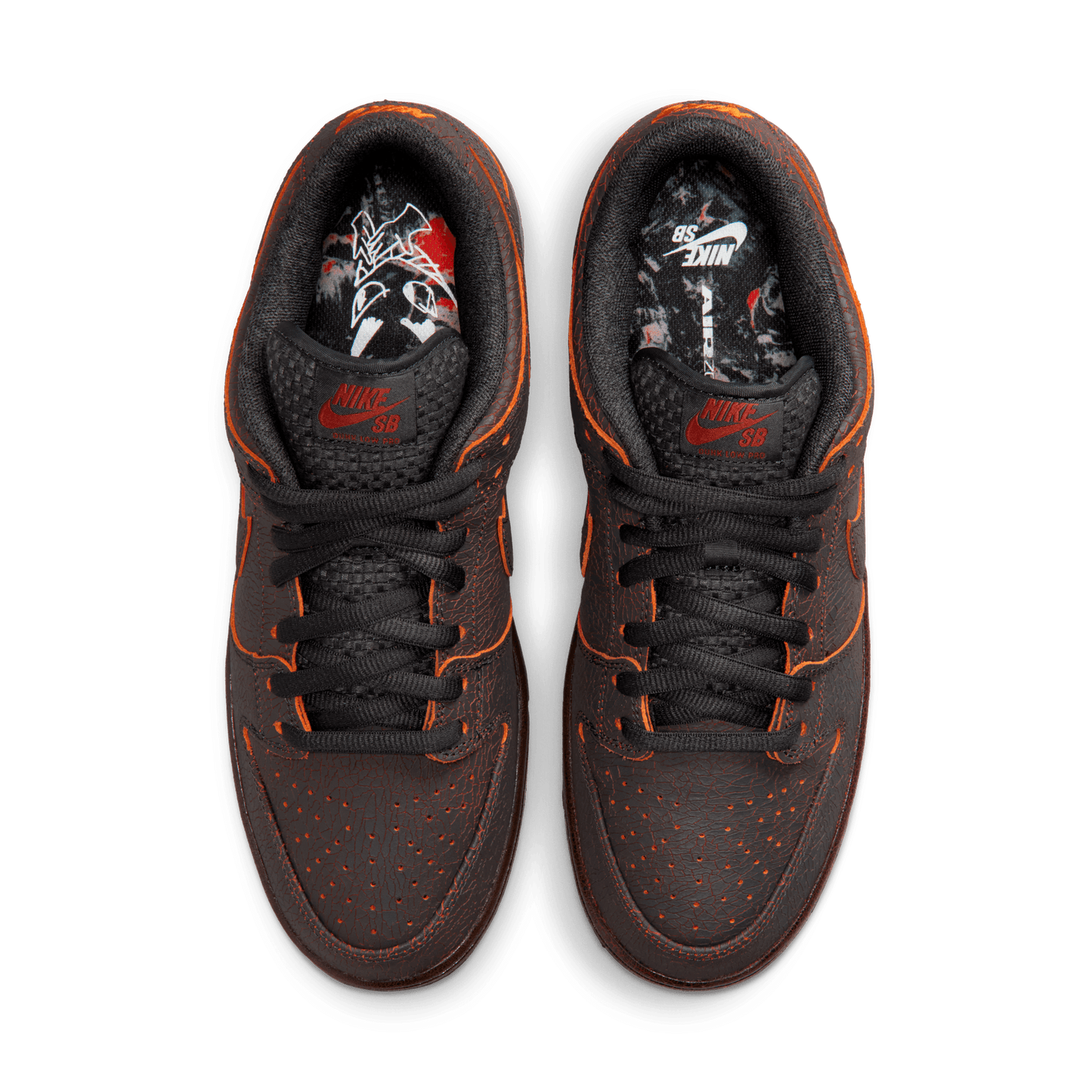 Nike SB Dunk Low Pro Premium "Krampus" Dark Smoke Grey - Campfire Orange - Black-Black Sheep Skate Shop