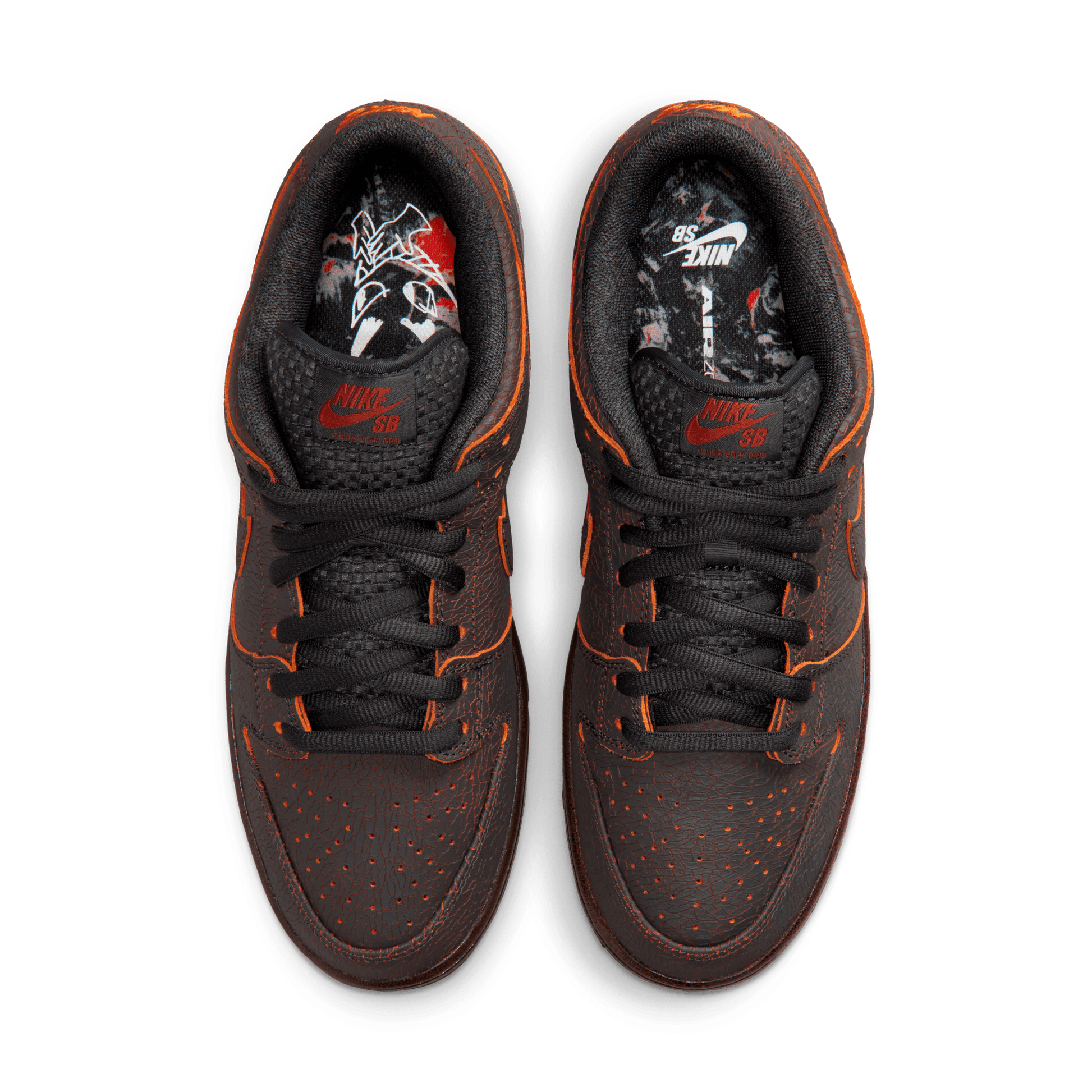 Nike SB Dunk Low Pro Premium "Krampus" Dark Smoke Grey - Campfire Orange - Black-Black Sheep Skate Shop