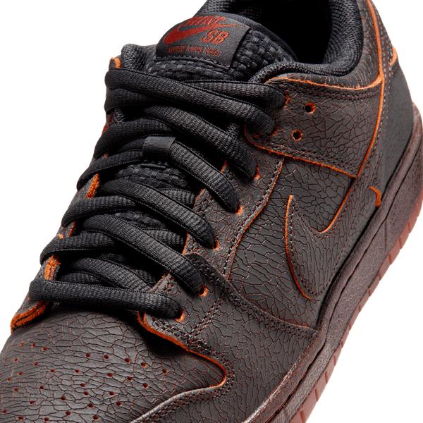 Nike SB Dunk Low Pro Premium "Krampus" Dark Smoke Grey - Campfire Orange - Black-Black Sheep Skate Shop