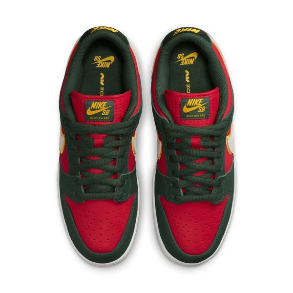 Nike SB Dunk Low Pro Premium "Super Sonics" Fir - White- University Gold - Fire Red-Black Sheep Skate Shop