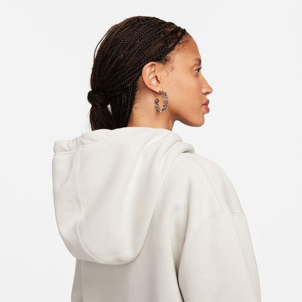 Nike hoodie light bone hotsell