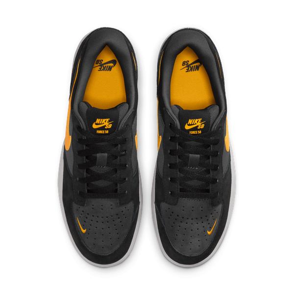 Nike SB Force 58 Black - University Gold - Anthracite-Black Sheep Skate Shop