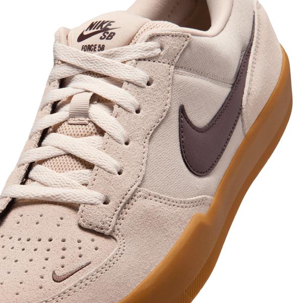 Nike SB Force 58 Cream II - Burgundy Crush - Gum Light Brown