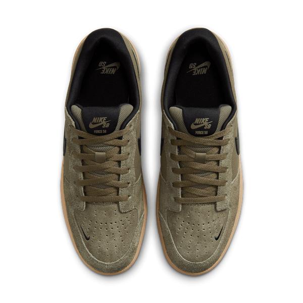Nike SB Force 58 Medium Olive - Black-Black Sheep Skate Shop