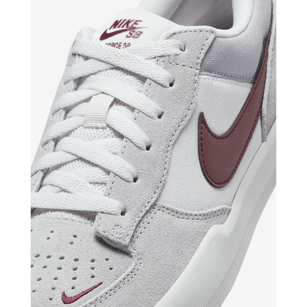 Nike SB Force 58 Platinum Tint - Wolf Grey - Summit White - Dark Team Red-Black Sheep Skate Shop