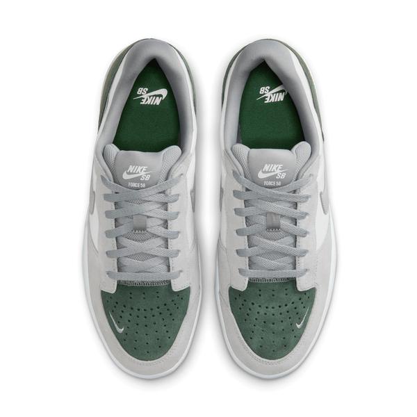 Nike SB Force 58 White - Silver - Fir - White-Black Sheep Skate Shop