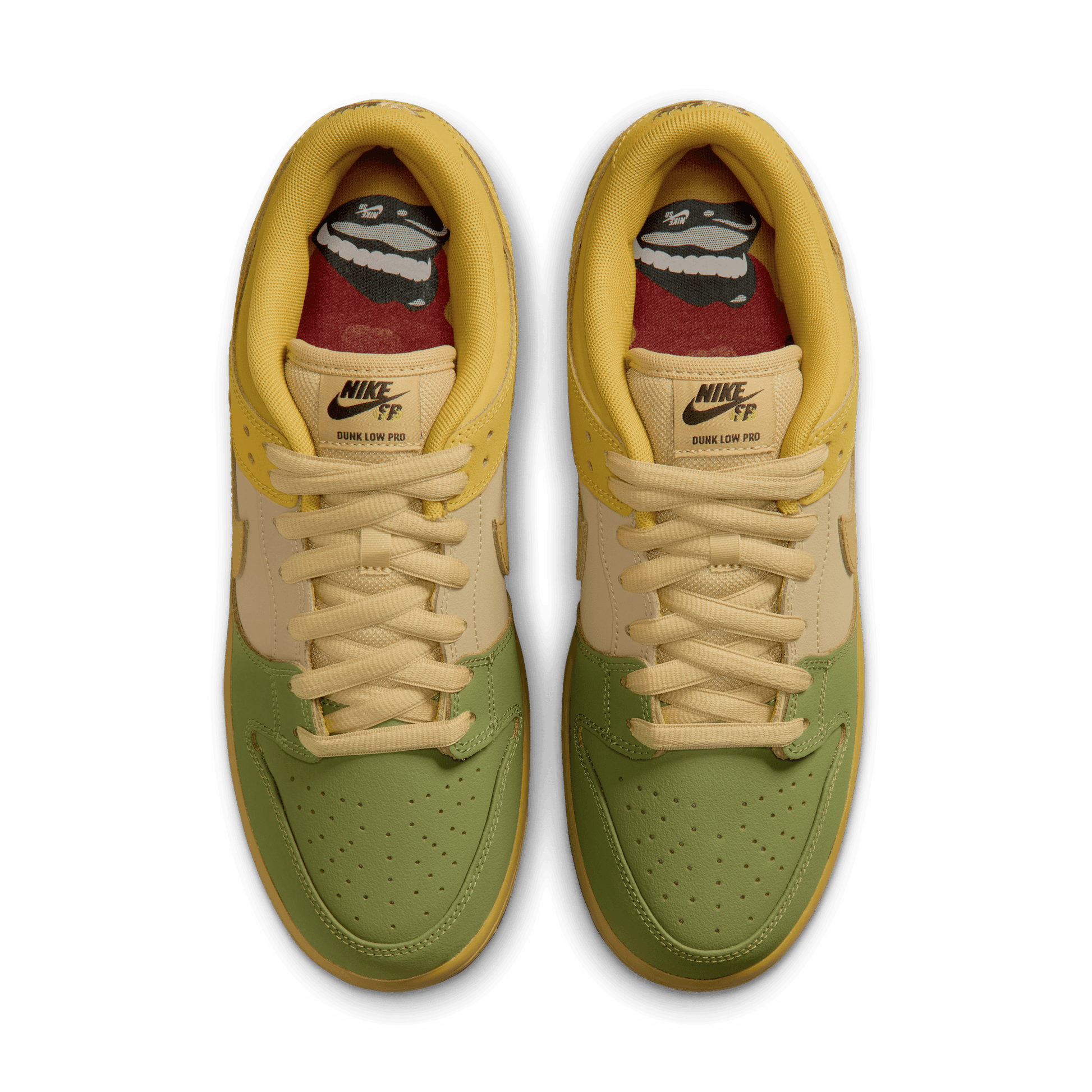 Nike SB "Hatch Chile" Dunk Low Pro WC Saffron Quartz - Pear-Black Sheep Skate Shop