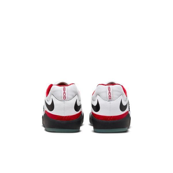 donante Juntar Proscrito Nike SB Ishod Wair Premium Leather White - Black - University Red — Black  Sheep Skate Shop