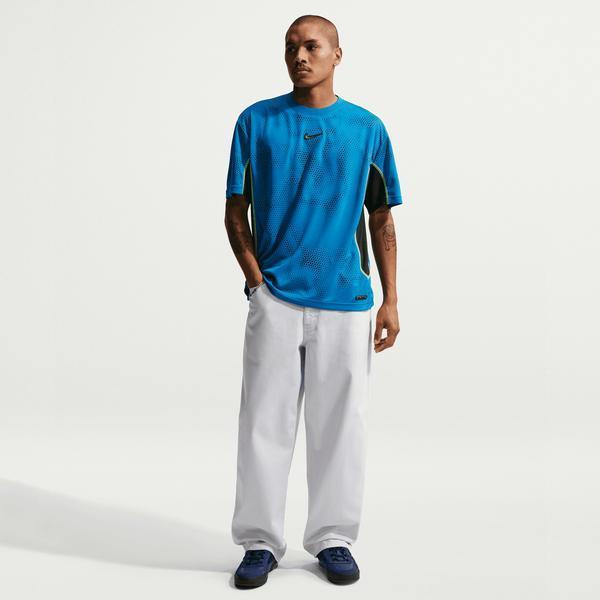 Nike SB Ishod Wair Skate Jersey Brilliant Blue - Black-Black Sheep Skate Shop