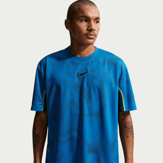 Nike SB Ishod Wair Skate Jersey Brilliant Blue - Black-Black Sheep Skate Shop