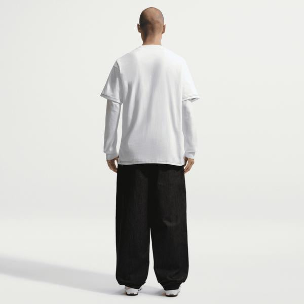 Nike SB Ishod Wair Skate Tee White-Black Sheep Skate Shop