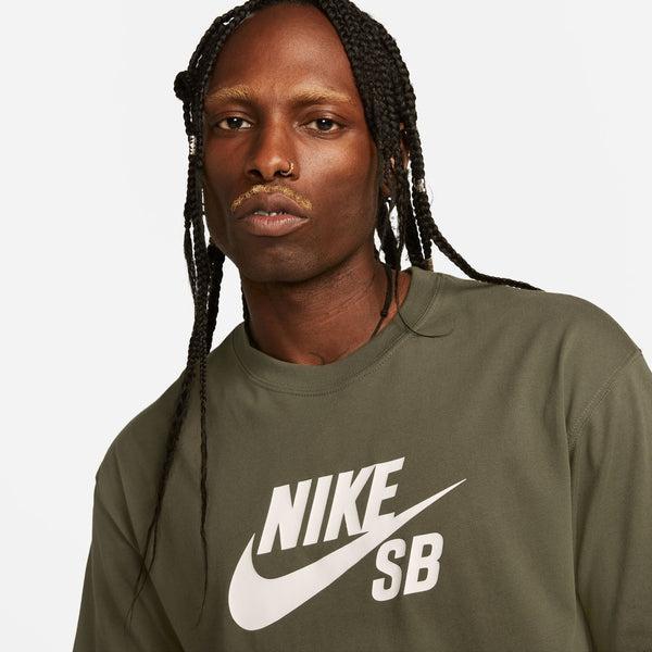 Olive green nike t shirt best sale