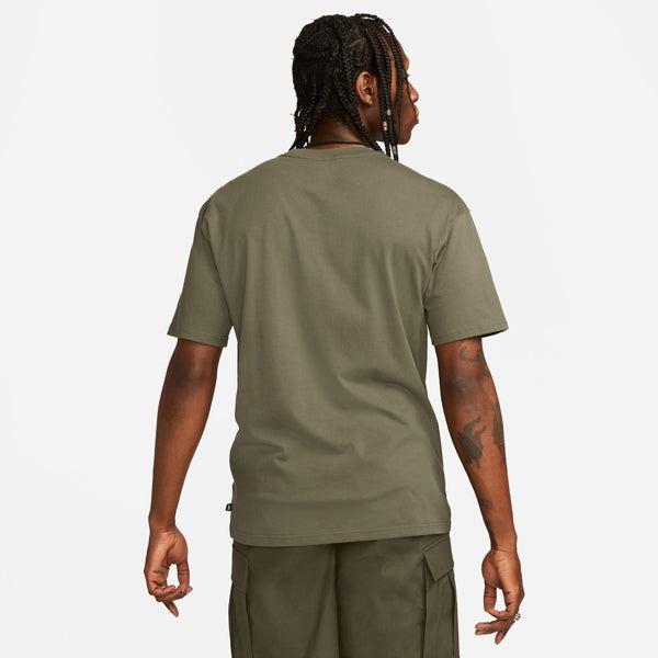 White and olive green nike outlet shirt